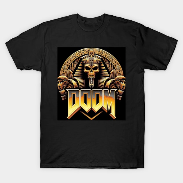 Doom Egyptian Pharaoh Collection 4# T-Shirt by The Doom Guy